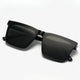 Retro Vintage Square Frame Sunglasses UV400 Protection