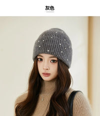 Soft and warm rabbit fur hat