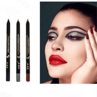 Long Lasting Eyeliner Pencil Colourful Pigment Waterproof Blue Black White Color Gel Eye Liner Pen Makeup Eye Beauty Cosmetics