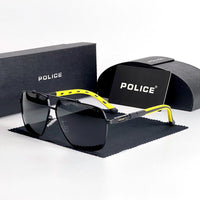 Luxury Brand Sunglasses Police Polarized UV 400 Protection 6321