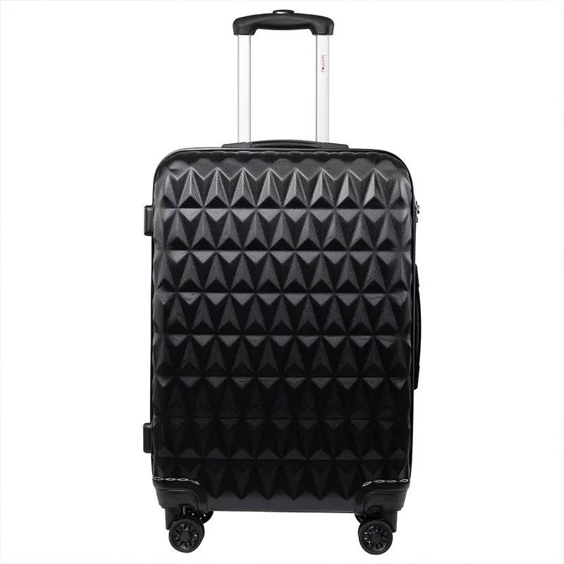 Rolling travel suitcase