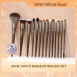 OVW 14 Piece Makeup Brush Set