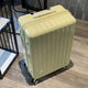 sturdy and durable travel suitcase with password