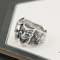 Retro Two-Sided Joker Ring