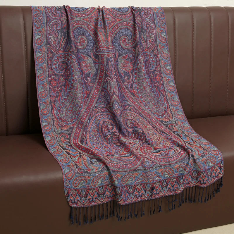 Luxury Brand Pashmina Cashmere Scarf