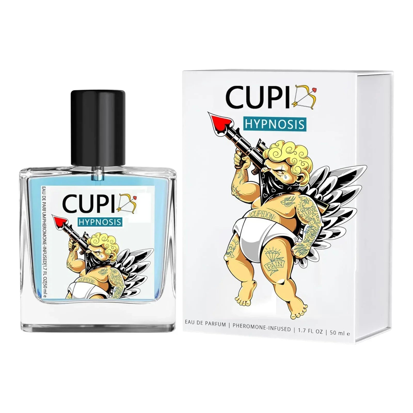 Cupid Hypnosis Perfume 50ML Original Pheromone Perfumes Long Lasting Cologne Light Fragrance