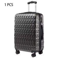 Rolling travel suitcase