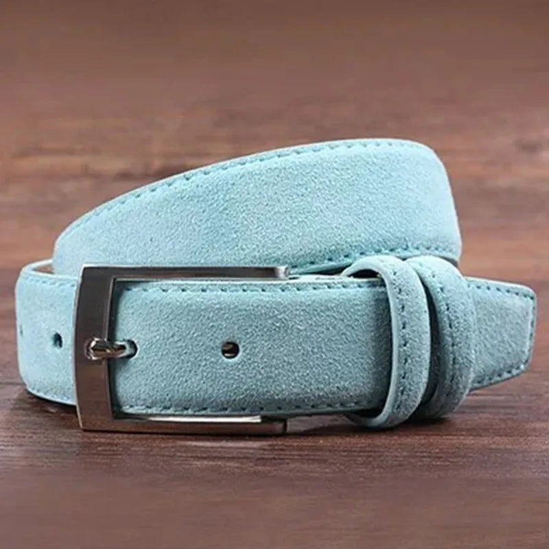 Luxury Genuine Cowhide Leather Belt