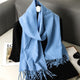 Cashmere winter scarf 62 colorsAzizaK