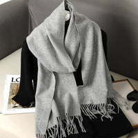 Cashmere winter scarf 62 colorsAzizaK