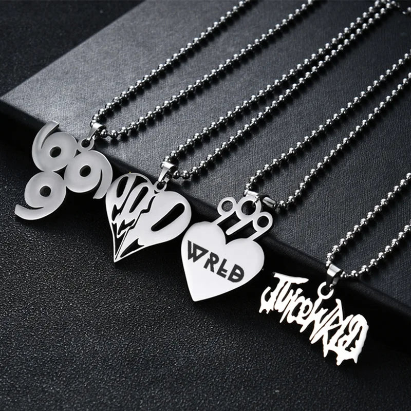 Juice WRLD stainless steel pendant necklace for women and men