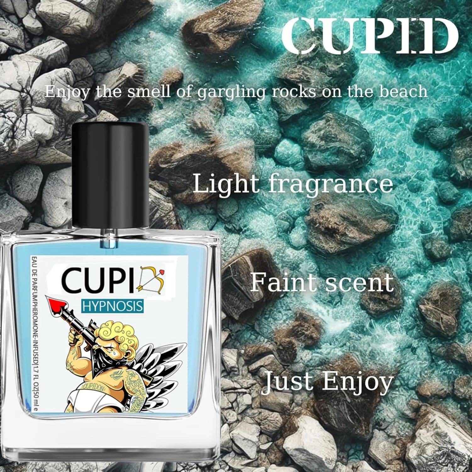 Cupid Hypnosis Perfume 50ML Original Pheromone Perfumes Long Lasting Cologne Light Fragrance