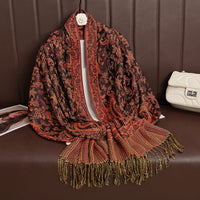 Luxury Brand Pashmina Cashmere Scarf