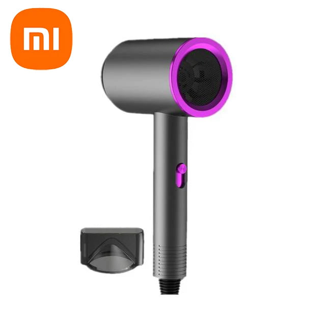 Sèche-cheveux XIAOMI à lumière bleue haute vitesse, ions négatifs, faible bruit, température constante et séchage rapide, adapté aux salons à domicile