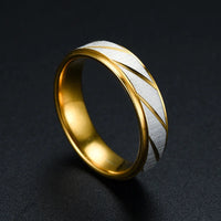 Unique Wave Pattern Couple Rings For (Men/Women)