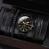 4/2/1pcs Sports Watch Set Quartz Wristwatch