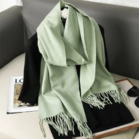 Cashmere winter scarf 62 colorsAzizaK