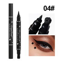 Liquid Eyeliner Stamp Marker Pen Waterproof Long Lasting Double-ended Cosmetic Makeup Eye Liner