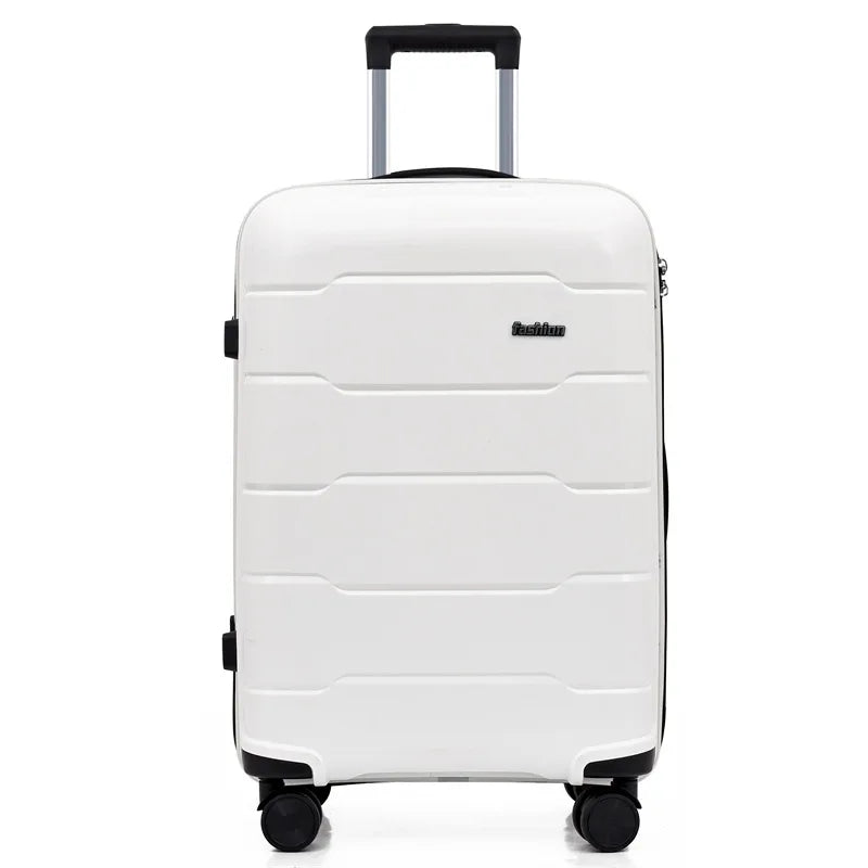 Set of 3 rolling travel suitcases