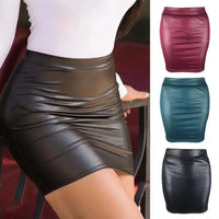 Short/long slim fit skirt