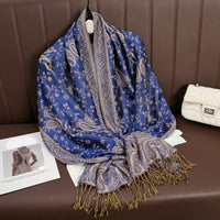 Luxury Brand Pashmina Cashmere Scarf