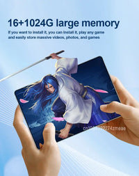 Original Pad 8 ultra Tablet Android 14.0 PC 10.1 inch 16GB 1TB,16MP 32MP 10000mAh