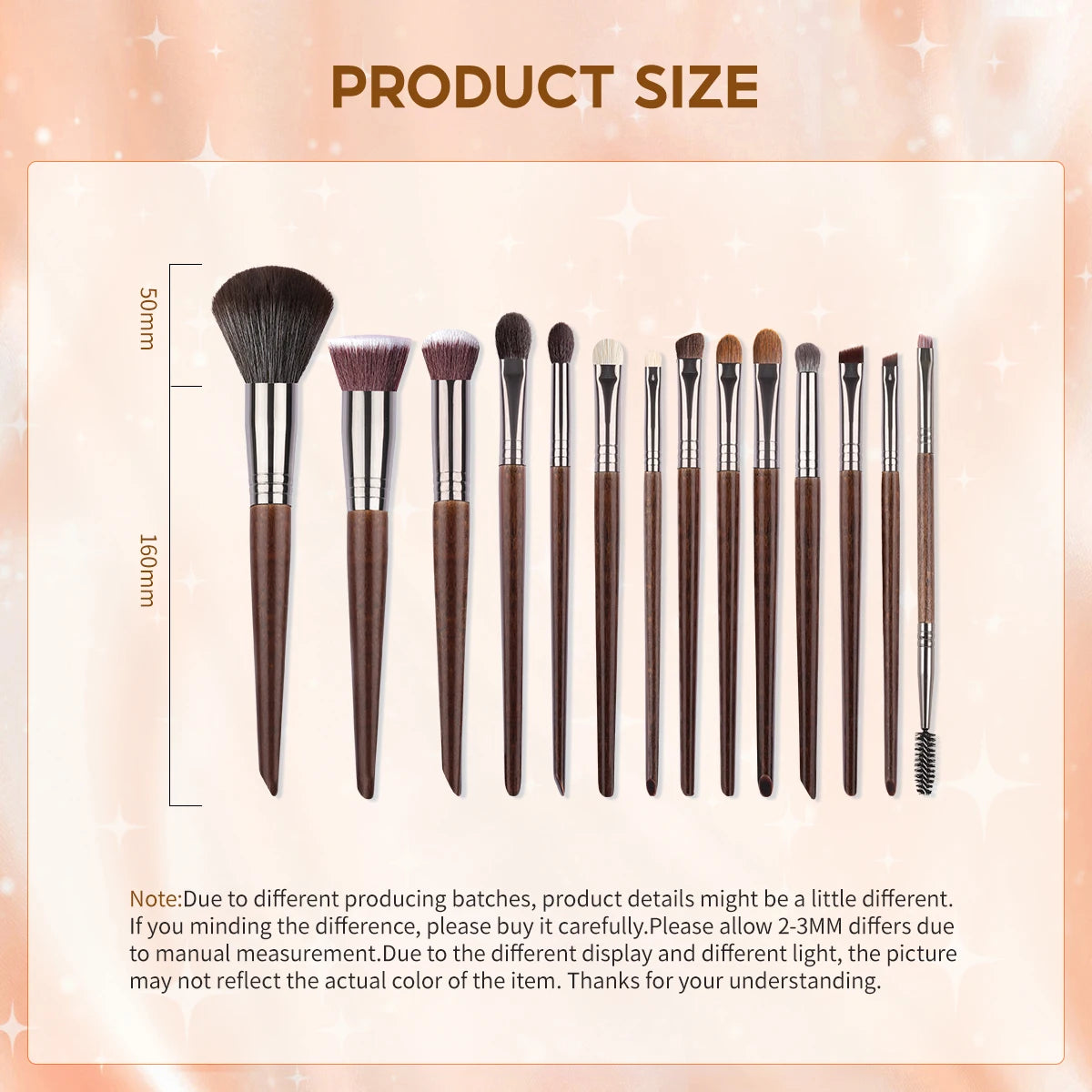 OVW 14 Piece Makeup Brush Set