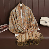 Luxury Brand Pashmina Cashmere Scarf