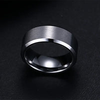 Stainless steel wedding ring rings