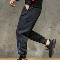 Pantalon en jean ample