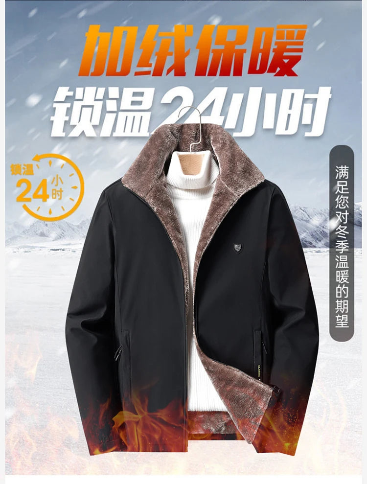 thick and warm padded cotton jacket