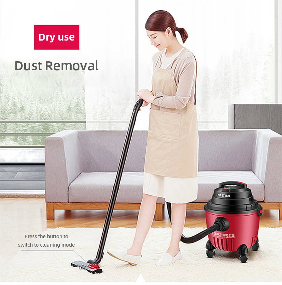 220V 1200W High Power Electric Vacuum Cleaner Bucket Wet Dry Vacuum Cleaner