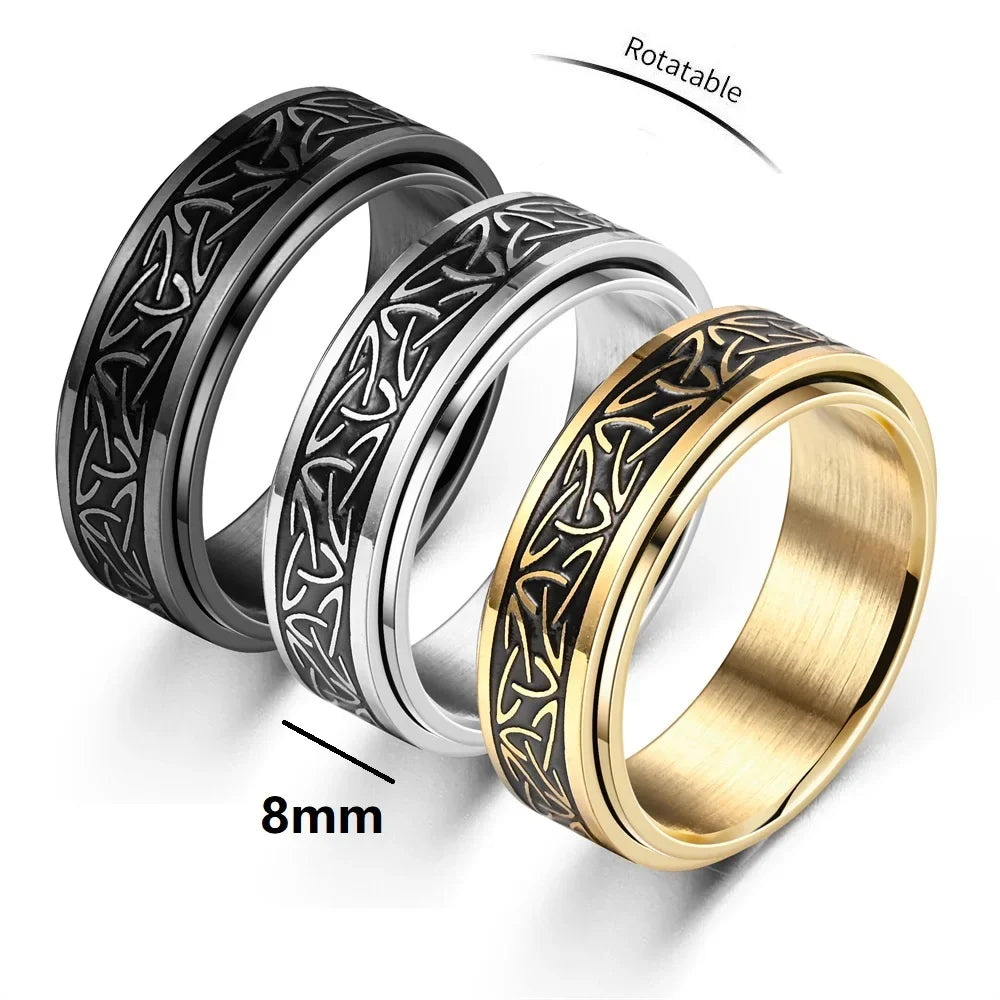 Stainless Steel Viking Rings