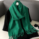 Cashmere winter scarf 62 colorsAzizaK