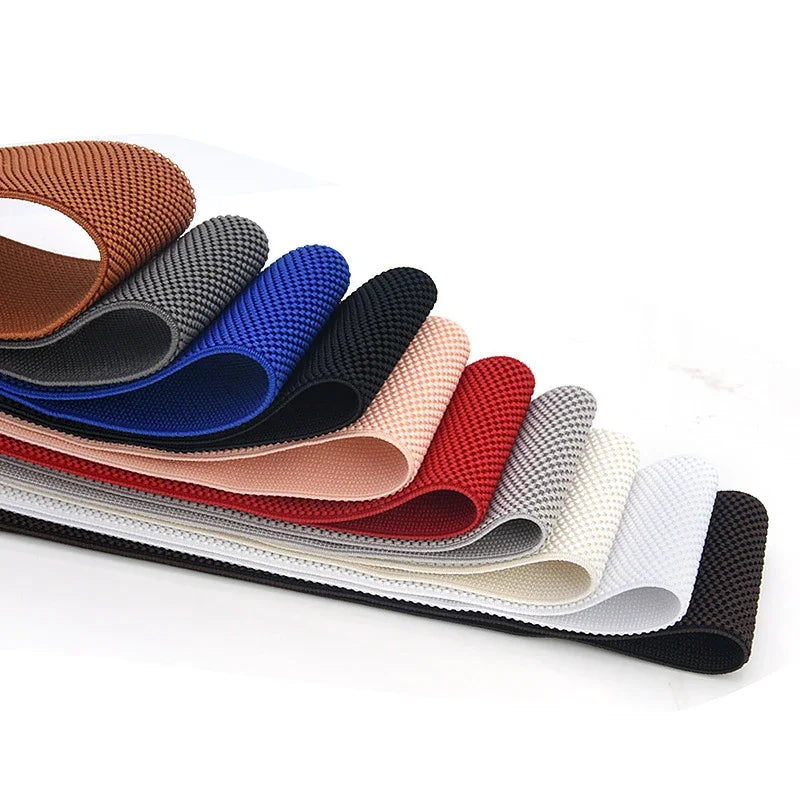 Thin elastic belt