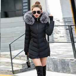 Thicken Warm Padded Cotton Long Coat