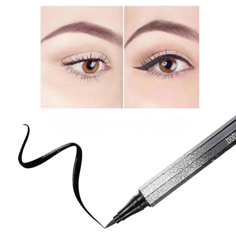 Long-lasting, waterproof and smudge-proof liquid eyeliner, high-quality professional cosmetic eyeliner pen