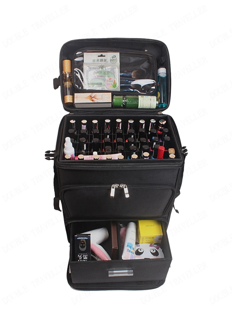 Professional makeup trolley case, beautician