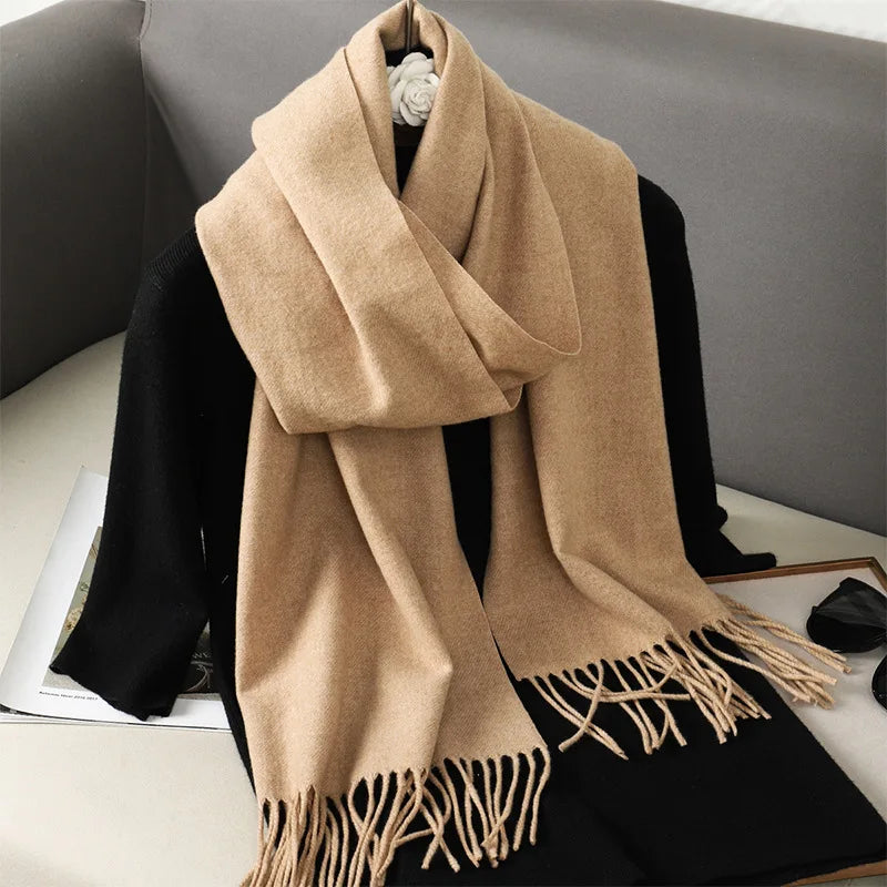 Cashmere winter scarf 62 colorsAzizaK