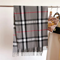 Fashionable cashmere imitation scarf for autumn and winter