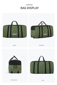 Unisex wheeled travel bag