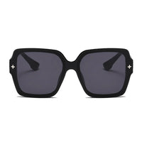 trendy square frame sunglasses