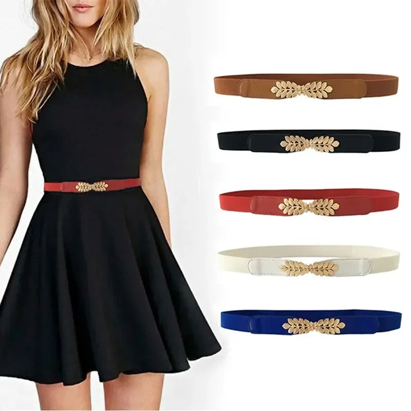 Thin elastic belt