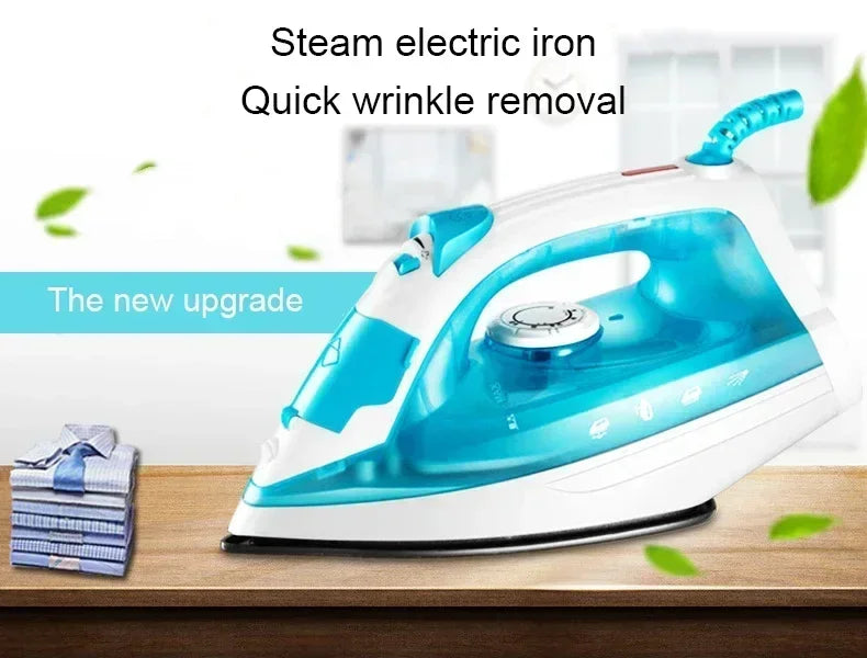 Handheld Garment Steamer Electric Steam Iron Soleplate laundry Ironing Machine Mini Travel Clothes Fabric Flatiron