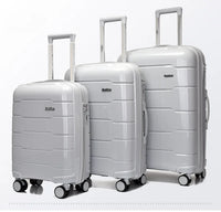 Set of 3 rolling travel suitcases