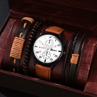 4/2/1pcs Sports Watch Set Quartz Wristwatch