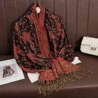 Luxury Brand Pashmina Cashmere Scarf