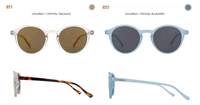 ZENOTTIC (size S) round sunglasses UV400 protection glasses Shades
