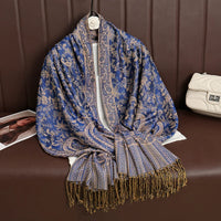 Luxury Brand Pashmina Cashmere Scarf