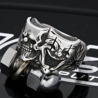 Retro Two-Sided Joker Ring